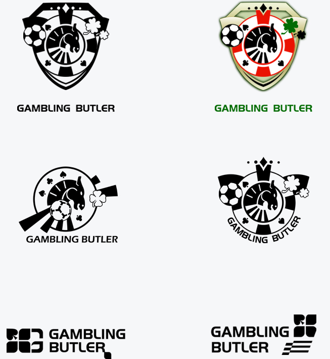 logo design for gambling butler, design by catalina sedlak allround designer, corporate design, corporate icon