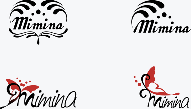 logo design for mimina events, design by catalina sedlak allround designer, corporate design, corporate icon